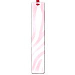 Pink Zebra Vibes Animal Print  Large Book Marks Front