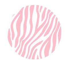 Pink Zebra Vibes Animal Print  Mini Round Pill Box (pack Of 3) by ConteMonfrey