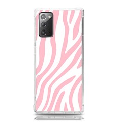 Pink Zebra Vibes Animal Print  Samsung Galaxy Note 20 Tpu Uv Case by ConteMonfrey