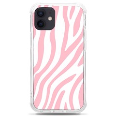 Pink Zebra Vibes Animal Print  Iphone 12 Mini Tpu Uv Print Case	 by ConteMonfrey