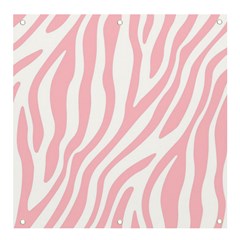 Pink Zebra Vibes Animal Print  Banner And Sign 4  X 4  by ConteMonfrey