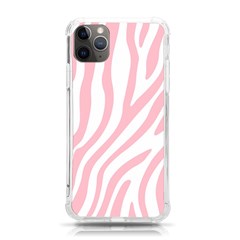 Pink Zebra Vibes Animal Print  Iphone 11 Pro Max 6 5 Inch Tpu Uv Print Case by ConteMonfrey