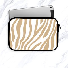 Brown Zebra Vibes Animal Print  Apple Ipad Mini Zipper Cases by ConteMonfrey