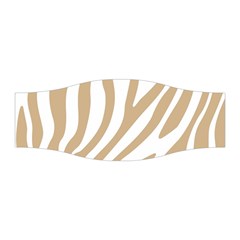 Brown Zebra Vibes Animal Print  Stretchable Headband by ConteMonfrey