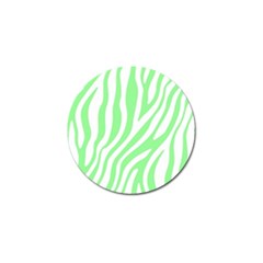 Green Zebra Vibes Animal Print  Golf Ball Marker (4 Pack) by ConteMonfrey