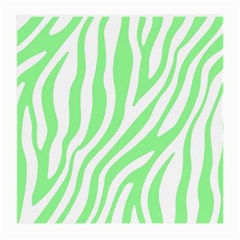 Green Zebra Vibes Animal Print  Medium Glasses Cloth by ConteMonfrey