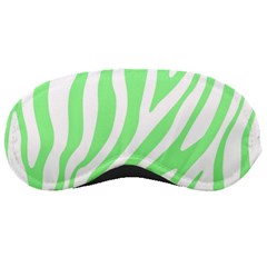 Green Zebra Vibes Animal Print  Sleeping Mask by ConteMonfrey