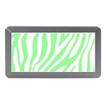 Green Zebra Vibes Animal Print  Memory Card Reader (Mini) Front