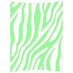 Green Zebra Vibes Animal Print  Back Support Cushion by ConteMonfrey