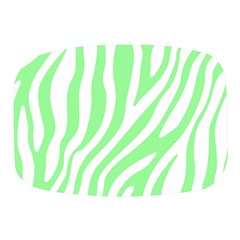 Green Zebra Vibes Animal Print  Mini Square Pill Box by ConteMonfrey