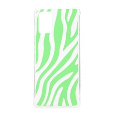 Green Zebra Vibes Animal Print  Samsung Galaxy S20plus 6 7 Inch Tpu Uv Case by ConteMonfrey