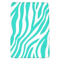 Blue Zebra Vibes Animal Print   Removable Flap Cover (l) by ConteMonfrey