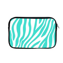 Blue Zebra Vibes Animal Print   Apple Macbook Pro 13  Zipper Case by ConteMonfrey