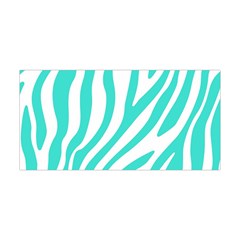 Blue Zebra Vibes Animal Print   Yoga Headband by ConteMonfrey