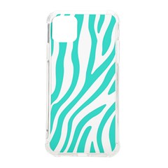 Blue Zebra Vibes Animal Print   Iphone 11 Pro Max 6 5 Inch Tpu Uv Print Case by ConteMonfrey