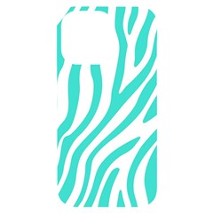 Blue Zebra Vibes Animal Print   Iphone 14 Pro Max Black Uv Print Case by ConteMonfrey