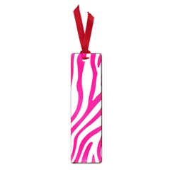 Pink Fucsia Zebra Vibes Animal Print Small Book Marks by ConteMonfrey