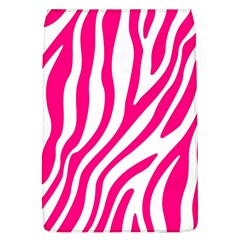 Pink Fucsia Zebra Vibes Animal Print Removable Flap Cover (l) by ConteMonfrey