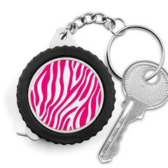 Pink Fucsia Zebra Vibes Animal Print Measuring Tape by ConteMonfrey