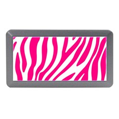 Pink Fucsia Zebra Vibes Animal Print Memory Card Reader (mini) by ConteMonfrey