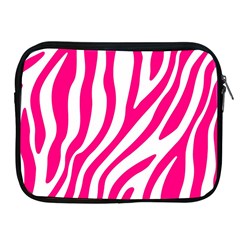 Pink Fucsia Zebra Vibes Animal Print Apple Ipad 2/3/4 Zipper Cases by ConteMonfrey