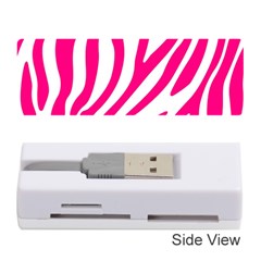 Pink Fucsia Zebra Vibes Animal Print Memory Card Reader (stick) by ConteMonfrey