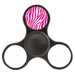 Pink Fucsia Zebra Vibes Animal Print Finger Spinner by ConteMonfrey