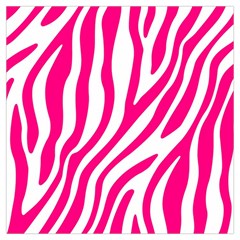 Pink Fucsia Zebra Vibes Animal Print Lightweight Scarf  by ConteMonfrey