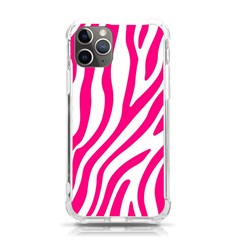 Pink Fucsia Zebra Vibes Animal Print Iphone 11 Pro 5 8 Inch Tpu Uv Print Case by ConteMonfrey