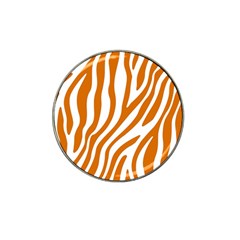 Orange Zebra Vibes Animal Print   Hat Clip Ball Marker (10 Pack) by ConteMonfrey