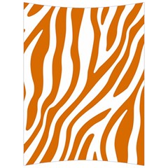 Orange Zebra Vibes Animal Print   Back Support Cushion by ConteMonfrey