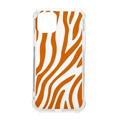 Orange Zebra Vibes Animal Print   Iphone 11 Pro 5 8 Inch Tpu Uv Print Case by ConteMonfrey