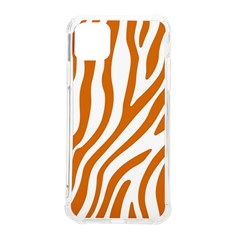 Orange Zebra Vibes Animal Print   Iphone 11 Pro Max 6 5 Inch Tpu Uv Print Case by ConteMonfrey