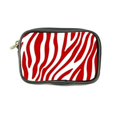 Red Zebra Vibes Animal Print  Coin Purse by ConteMonfrey