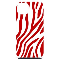 Red Zebra Vibes Animal Print  Iphone 14 Plus Black Uv Print Case by ConteMonfrey