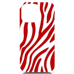 Red Zebra Vibes Animal Print  Iphone 14 Pro Max Black Uv Print Case by ConteMonfrey