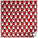 Red And White cat Paws Canvas 16  x 16  15.2 x15.41  Canvas - 1