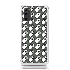 Grey And White Little Paws Samsung Galaxy S20 6 2 Inch Tpu Uv Case by ConteMonfrey