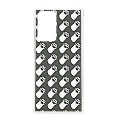 Grey And White Little Paws Samsung Galaxy Note 20 Ultra Tpu Uv Case by ConteMonfrey