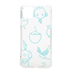 Birds Seamless Pattern Blue Iphone 11 Pro Max 6 5 Inch Tpu Uv Print Case by ConteMonfrey