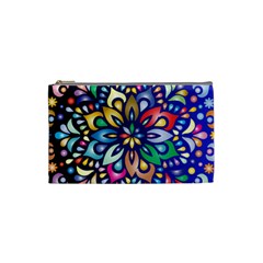 Leafs And Floral Cosmetic Bag (small) by BellaVistaTshirt02