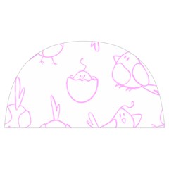 Birds Seamless Pattern Purple Anti Scalding Pot Cap by ConteMonfrey