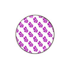 Purple Butterflies On Their Own Way  Hat Clip Ball Marker (10 Pack) by ConteMonfrey