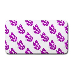 Purple Butterflies On Their Own Way  Medium Bar Mat by ConteMonfrey