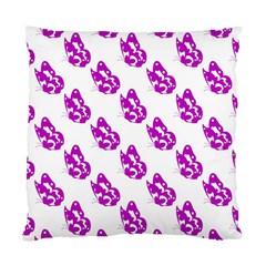 Purple Butterflies On Their Own Way  Standard Cushion Case (two Sides)