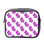 Purple Butterflies On Their Own Way  Mini Toiletries Bag (Two Sides) Front