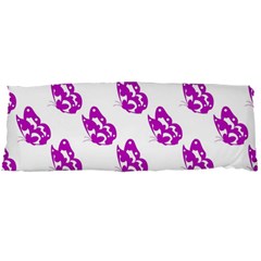 Purple Butterflies On Their Own Way  Body Pillow Case Dakimakura (two Sides) by ConteMonfrey