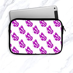 Purple Butterflies On Their Own Way  Apple Ipad Mini Zipper Cases by ConteMonfrey