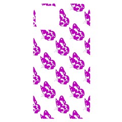 Purple Butterflies On Their Own Way  Iphone 14 Plus Black Uv Print Case