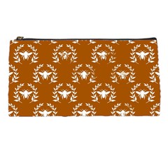 Brown Golden Bees Pencil Case by ConteMonfrey